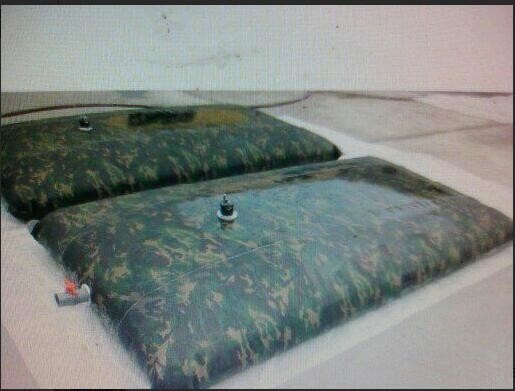 Camouflage Tarpaulin Water Bladder Drinking Water Storage For Army
