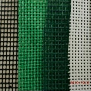 Flexible PVC Mesh Screen , Grid Garden Mesh Fencing With OEM Service