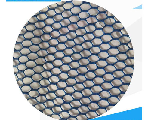 Weather Resistant PVC Mesh Fabric 260g 50m -100m/Roll Length Eco Friendly Coated Mesh