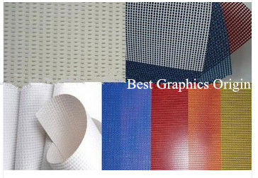 High Strength PVC Coated Mesh With 250dx250d Mesh Material For Outdoor Chairs Coated Polyester Mesh