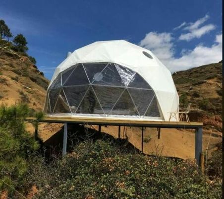 Geodesic Dome House Steel Tent For Outdoor Event Economical Family Camping Hotel Dome Tent