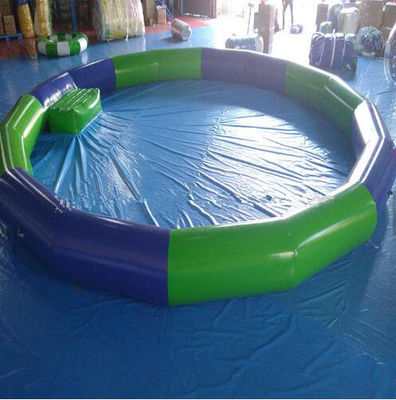 High Strength PVC Swimming Pool , PVC Inflatable Lap Pool  4.5M*4.5m For Kids Swimming Pool Material