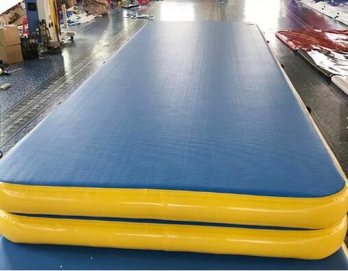 0.9mm Thickness Gymnastics Air Mat , Inflatable Air Track For Physical Training Air Track Mat