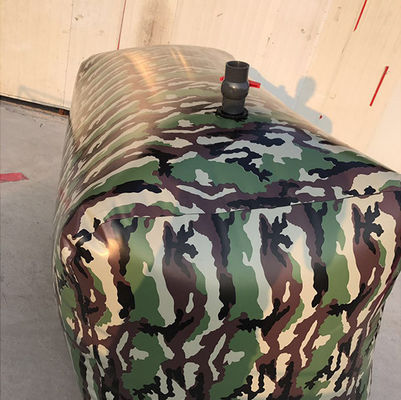 Camouflage Tarpaulin Water Bladder Drinking Water Storage Tank For Army Portable Water Tanks