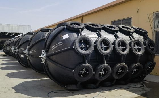 Yokohama Type Rubber Boat Fenders Pneumatic Defense Submarine Fender