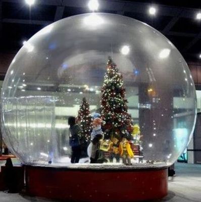 Snow Globe / Crystal Ball Inflatable Bubble Tent For Christmas Activities Inflatable Party Tent