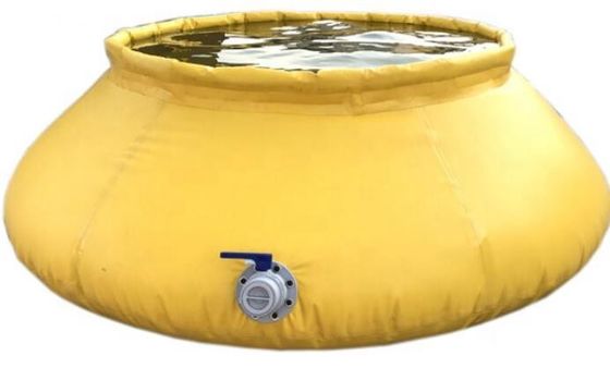 Self Supporting PVC Tarpaulin Onion Water Tank For Rainwater Storage Water Holding Tank