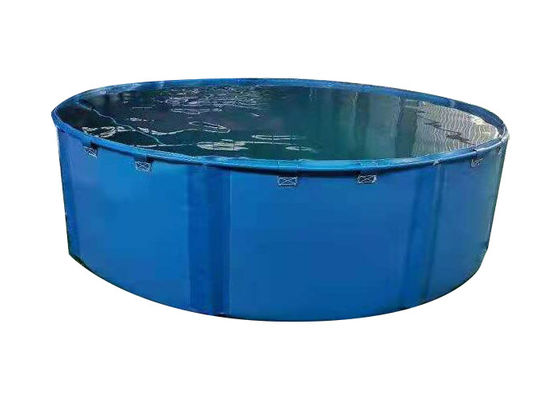 5000L Flexible Metal Frame PVC Tarpaulin Fish Tank Collapsible Fish Tank Diy Fish Pond