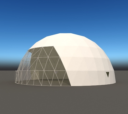 Exhibition Event Party Steel Geodesic Dome Tent 20M Diameter