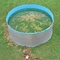 33912 Liters Above Ground Tarpaulin Fish Pond With Galvanized Sheet  Fish Farming Plastic Tank