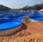 33912 Liters Above Ground Tarpaulin Fish Pond With Galvanized Sheet  Fish Farming Plastic Tank