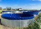 High Density Galvanized Sheet Tarpaulin Fish Tank 5M D 1.45M H