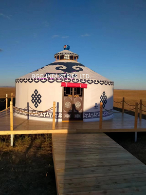 Experience Charm Of Mongolian Culture Yurt Bamboo Structure Geodesic Dome Tent
