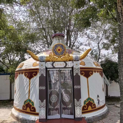 Hotel Dome Tent, Barbecue Farmhouse, Outdoor Rainproof Thickened and Warm Mongolian Yurt