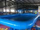 Customized  Logo PVC Swimming Pool Removable And Portable Above Ground PVC Pools 