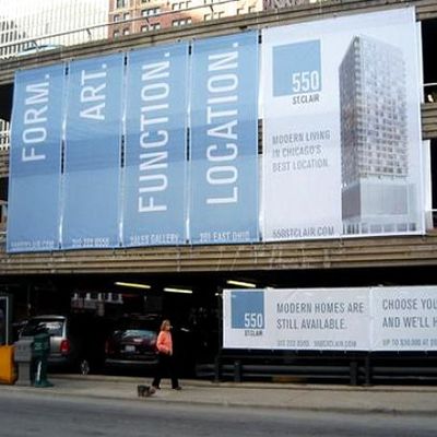 Eco-Solvent Ink Large Mesh Banners, PVC Mesh Banner With Printable Surface Large Format Mesh Banners