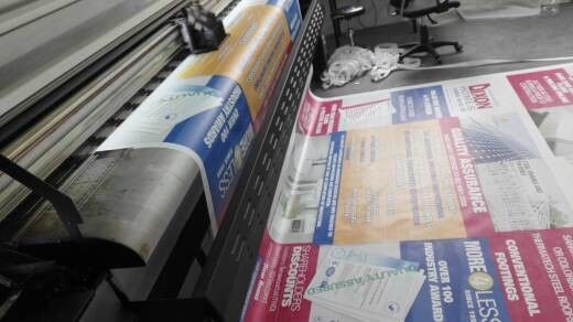 Eco-Solvent Ink Large Mesh Banners, PVC Mesh Banner With Printable Surface Large Format Mesh Banners