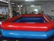Round Inflatable PVC Swimming Pool , 3.5M*3.5M PVC Inflatable Pool For Beaches Swimming Pool Material