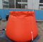 3000L Capacity Collapsible Onion Shape Plastic Water Storage Tank For Fire Rescue
