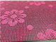 Crack Resistance Laminate Flooring Underlay Flowers Design Foam Coat Anti Slip Pvc Mat