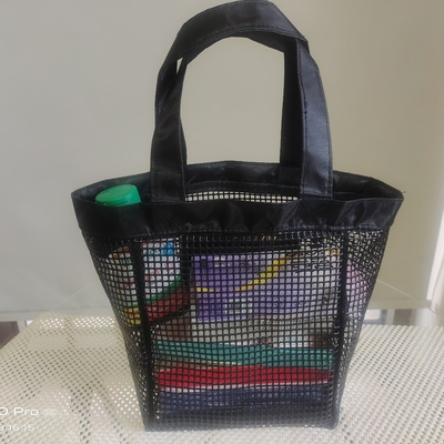 Multi Functional Stronger PVC Coated Mesh Bag for Fishing Shopping or Sport Storage Bag