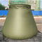 High-Frequency 5000L Tarpaulin Water Tank Army Green Military Water Storage Tank