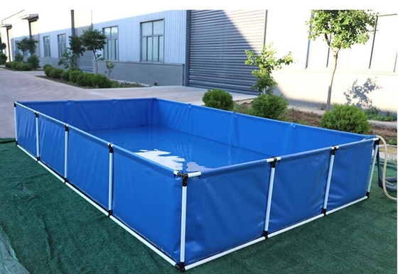 Custom Made Foldable Tarpaulin Fish Tank For Specific Aquaculture