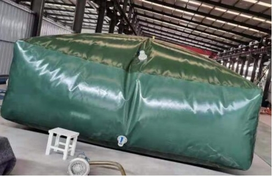 Flexible and Corrosion-resistant Tarpaulin Water Tank for Agricultural and Industrial