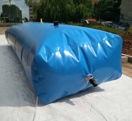 Flexible and Corrosion-resistant Tarpaulin Water Tank for Agricultural and Industrial