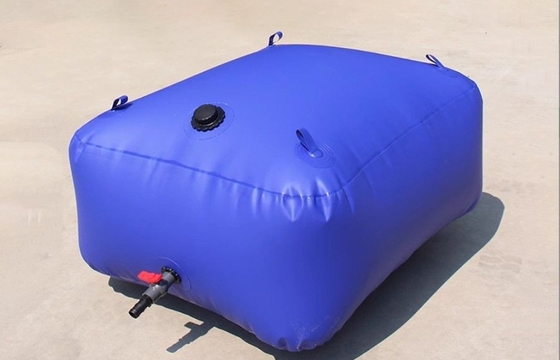 Portable PVC Water Tanks For Drought Resistant and Firefighting  Emergency Water Storage Bag