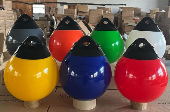 A38 Inflatable Vinyl Buoys Anti Abrasion High Flexibility Boat  Fender Protection Buoy