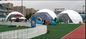 20M  PVC Geodesic Dome Strong Structure Steel Steel Tent Transparent For Outdoor Event