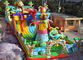 10-15 Children Play Inflatable Jumpers 0.55mm Tarpaulin Sewing Castle Bounce House