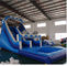 PVC Tarpaulin Inflatable Amusement Park Double Lane Blow Up Slide For Sports Game