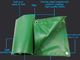 650gsm Waterproof UV Stabilized PVC Truck Cover B1 Flame Retardant In Green Color