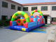 0.55mm PVC Tarpaulin Inflatable Amusement Park Bounce House Combo Commercial Grade