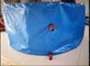 Round Shape Collapsible PVC Coated Fish Pond Tank Material Tarpaulin Cover Collapsible Fish Tank