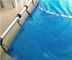 500 Um Waterproof Winter Pool Covers Inground Insulation PE Blue Plastic Solar Pool Cover
