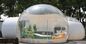 Dome House Igloo Transparent Inflatable Tent with 4 Parts Bathroom, living room, bedroom and passageway