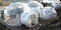 PVC Tarpaulin Dome Clear Inflatable Bubble Tent With Bathroom Inflatable Party Tent
