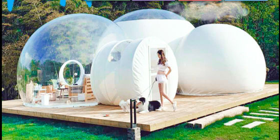 Stylish And Functional Inflatable Bubble Tent For Outdoor Living Spaces