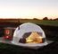 7M Camping Clear Geodesic Dome Tent With Insulation Dome Party Tents Outdoor Dome Tent