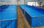 5000L Foldable 0.9mm PVC Tarpaulin Fish Tank For Fish Farm Fish Pond Plastic Tank Diy Fish Pond