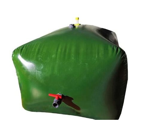 Flexible 10000L Rectangle Shape PVC Water Bladder EN14960 Plastic Water Storage Tank