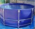 15000L PVC Tarpaulin Round Fish Pond For Aquaculture Fish Pond Plastic Tank Collapsible Fish Tank