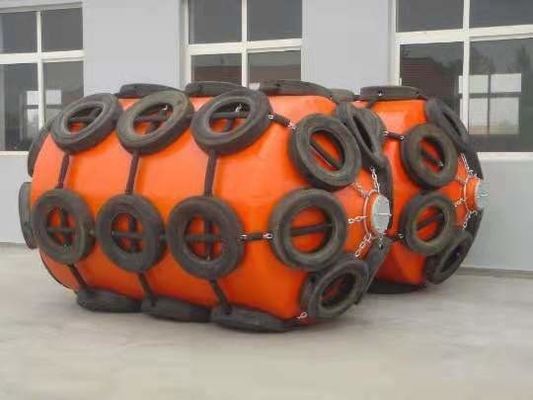 Anti Abrasion Inflatable Rubber Boat Fenders Pneumatic Defense