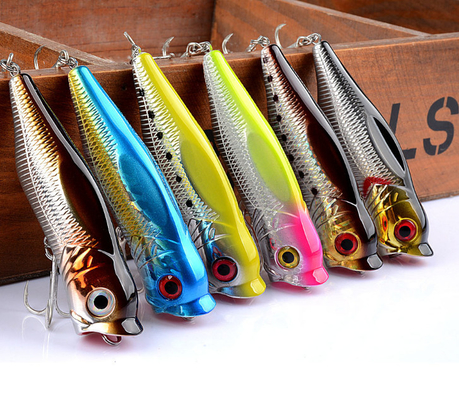 9.20cm 17g Laser Bionic Fishing Bait 3 Plastic Lures Sea Fishing