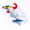 Silicone Lead Fishing Lures Baits Equipped With A Single Three Hooks 9g 9cm