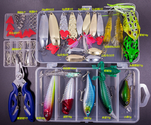 Soft Silicone Fishing Lures Set 24 - 234 Pieces Waterproof