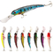 8 Colors 16.50CM/29g 2# Hooks Big Minnow Lure Perch,Crucian,Tilapia Plastic Fishing Bait